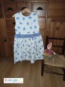 Robe tartine et chocolat 4 ans tbe