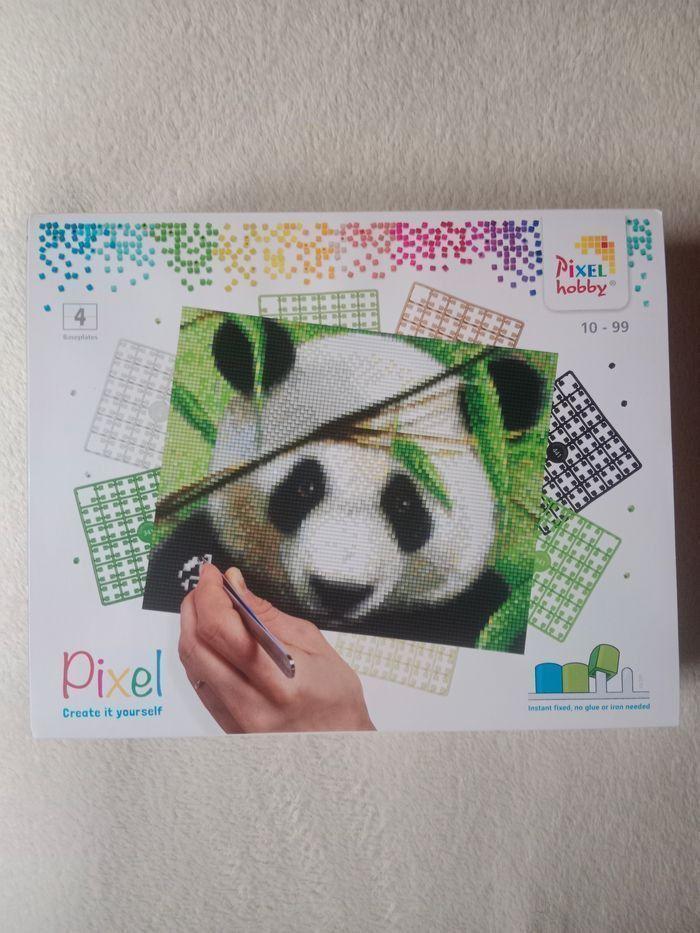 PANDA Pixelhobby - NEUF - Grand modèle - Jeu écologique en bioplastique - photo numéro 1