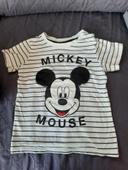 T shirt mickey 18 mois