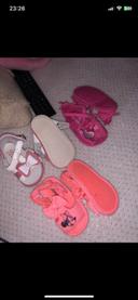 Lot de chaussures bebe