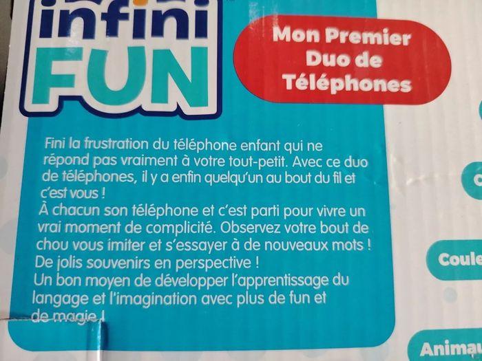 infinifun Mon 1er vrai duo de téléphones - photo numéro 5