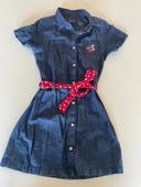 Robe en jeans terre de marins 7 ans fille