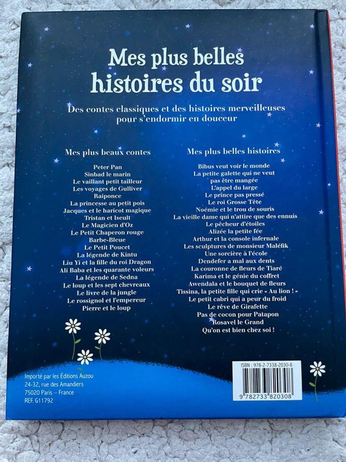 Livre Mes plus belles histoires du soir - photo numéro 2