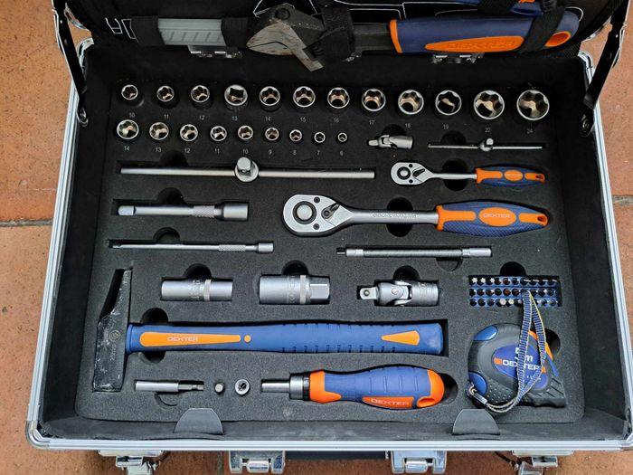 Valise à outils 130 pièces DEXTER (comme neuve) - photo numéro 6