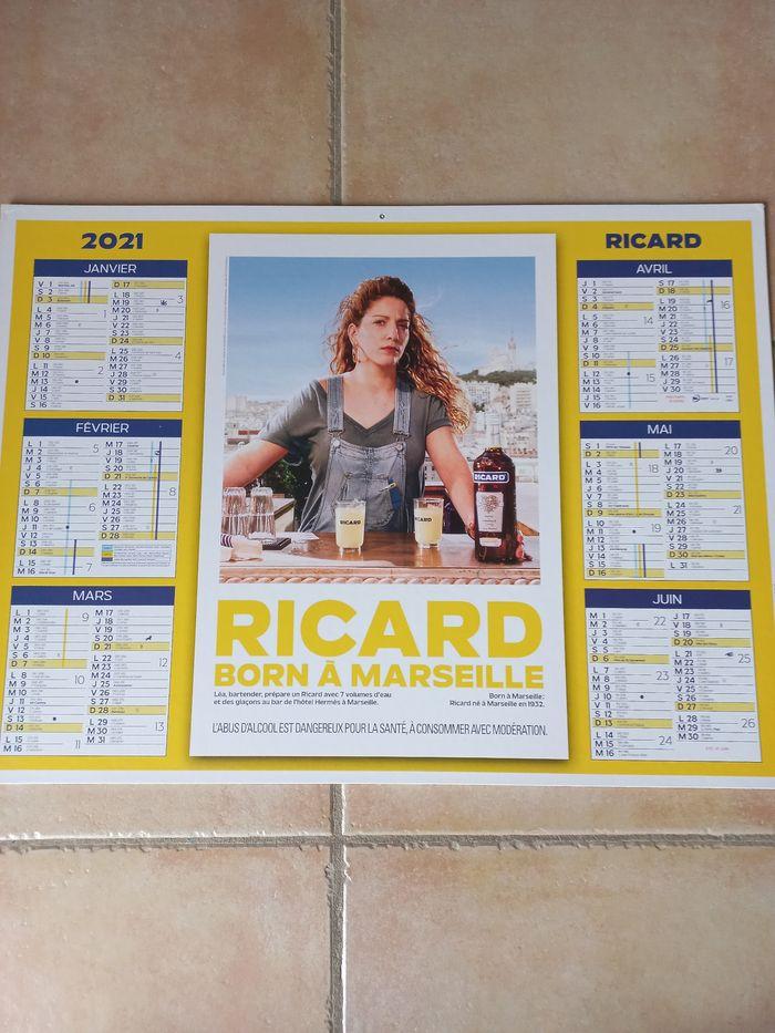 Calendrier ricard 2021 - photo numéro 1