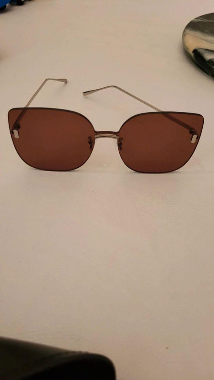 Lunettes soleil marron - photo numéro 4