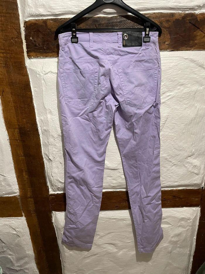 pantalon femme violet - photo numéro 3