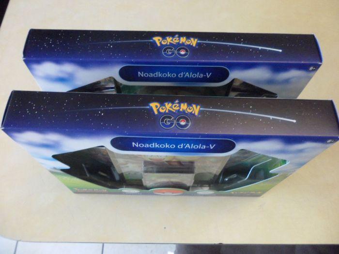 Coffret Pokémon GO Noadkoko d'Alola V Fr - ( 2 Coffrets ) - photo numéro 2