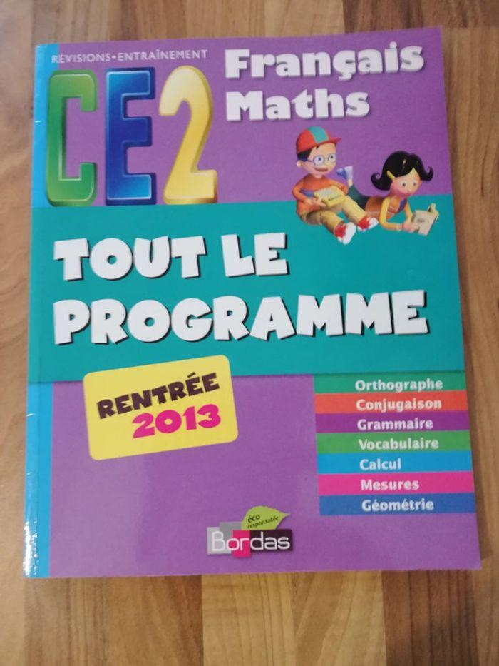 Cahier vacances programme Ce2 - photo numéro 1