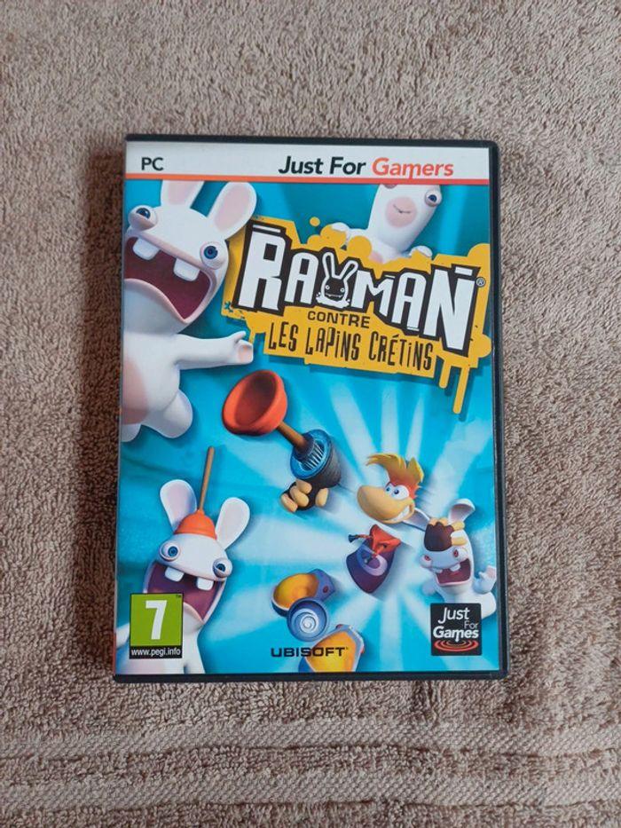 Jeu pc : Rayman  contre les lapins crétins - photo numéro 1