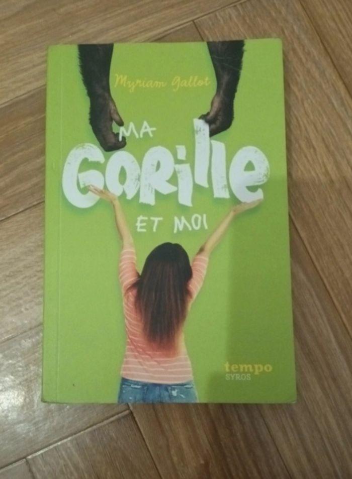 Livre de Myriam Gallot : Ma gorille et moi - photo numéro 1