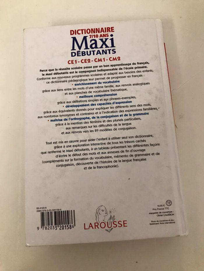 Dictionnaire Maxi Débutants - photo numéro 3