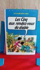 Le Club des cinq, Les Cinq aux rendez-vous du diable, 1985, bibliothèque rose