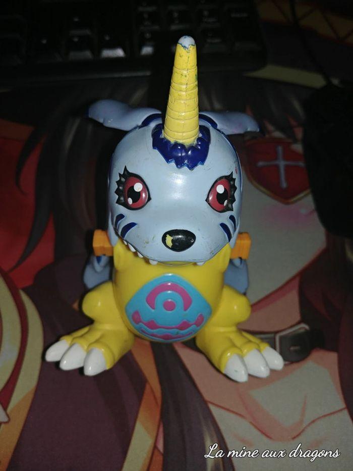 Figurine Bandai Digimon Gabumon Figure Dejimon ancienne vintage Digital Monsters - photo numéro 1