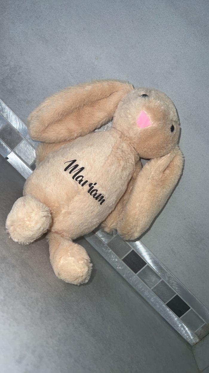 Peluche lapin personnalisée - photo numéro 3