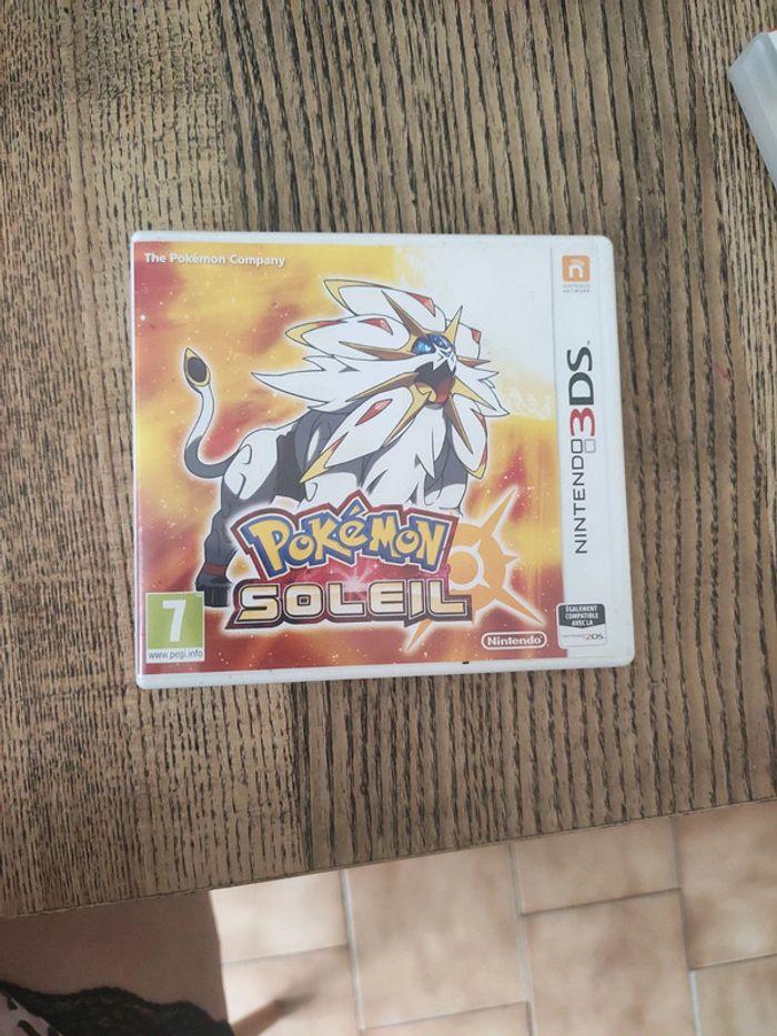 Jeu pokémon version soleil - photo numéro 1