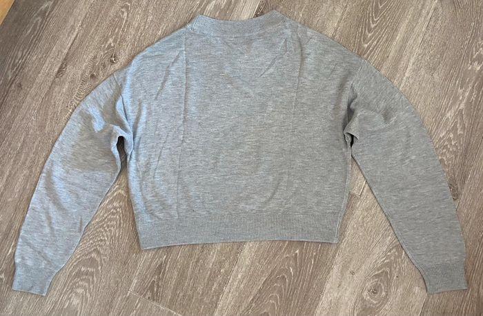 Pull gris taille S - photo numéro 4