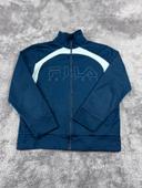 👕 Veste de Sport Fila Vintage Bleu Marine Taille M 👕