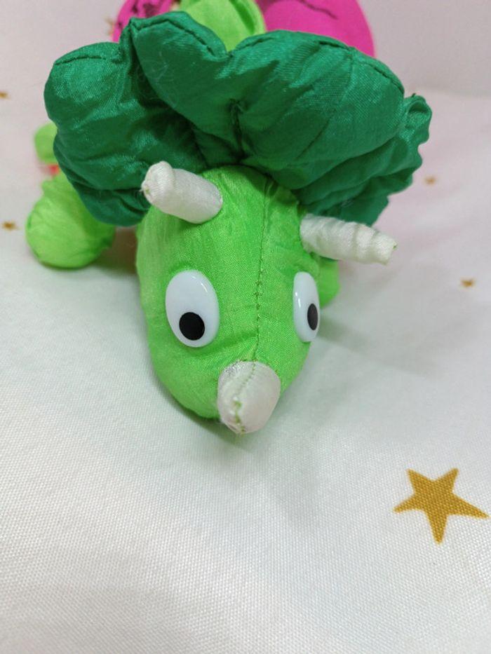 Dinosaure peluche doudou petit puffalump egg newborn bébé baby œuf éclot éclore j&h junior loisirs - photo numéro 5