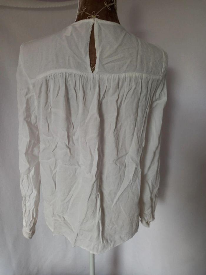 Blouse blanche hm taille 36 - photo numéro 5