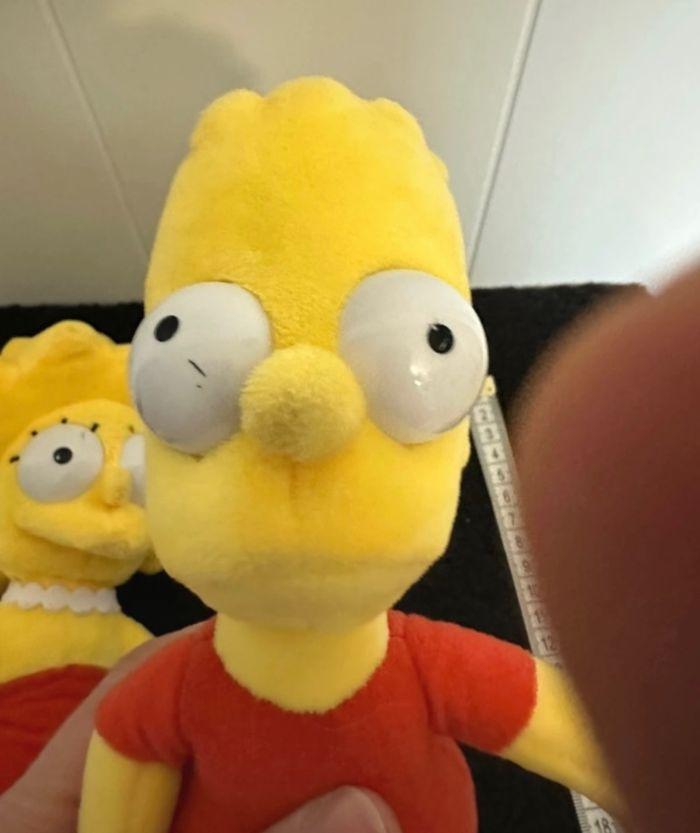 Peluche Bart et Lisa Simpsons - lot de deux - photo numéro 7