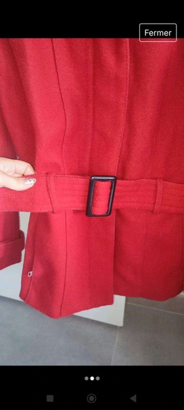 Manteau rouge la redoute - photo numéro 2