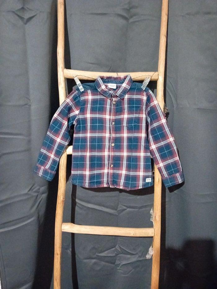 Chemise à carreaux tape à l'œil taille 4 ans - photo numéro 2