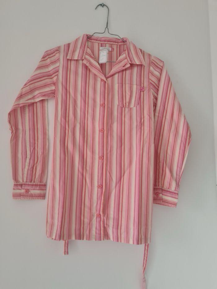 Chemise à rayures rose - photo numéro 1