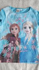 T-shirt reine des neiges 4 ans