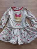 Robe chaude minnie 18 mois