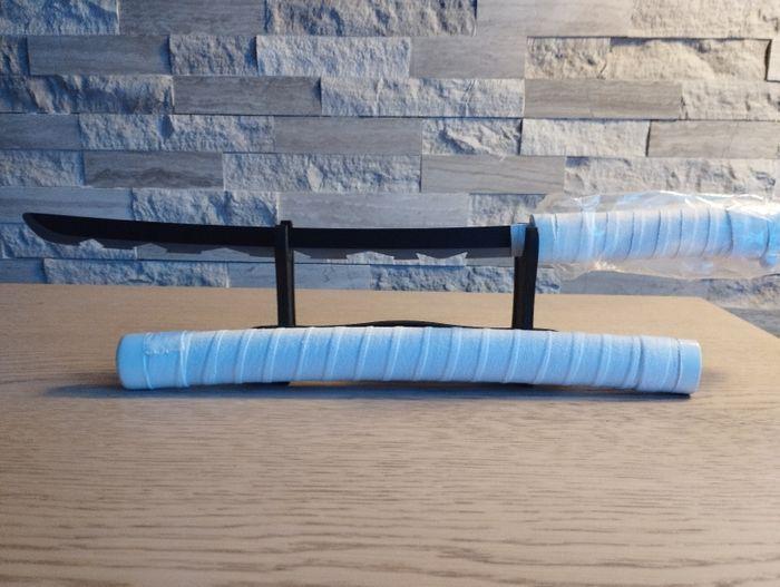 Mini katana inosuke Hashibira & support 45 cm - photo numéro 1