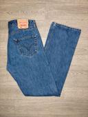 Jean Levi’s 501 Vintage Bleu Droit Taille Haute Moyenne