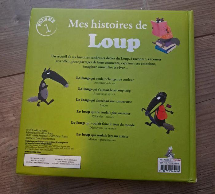 Livre Mes histoires de loup volume 1 - photo numéro 2