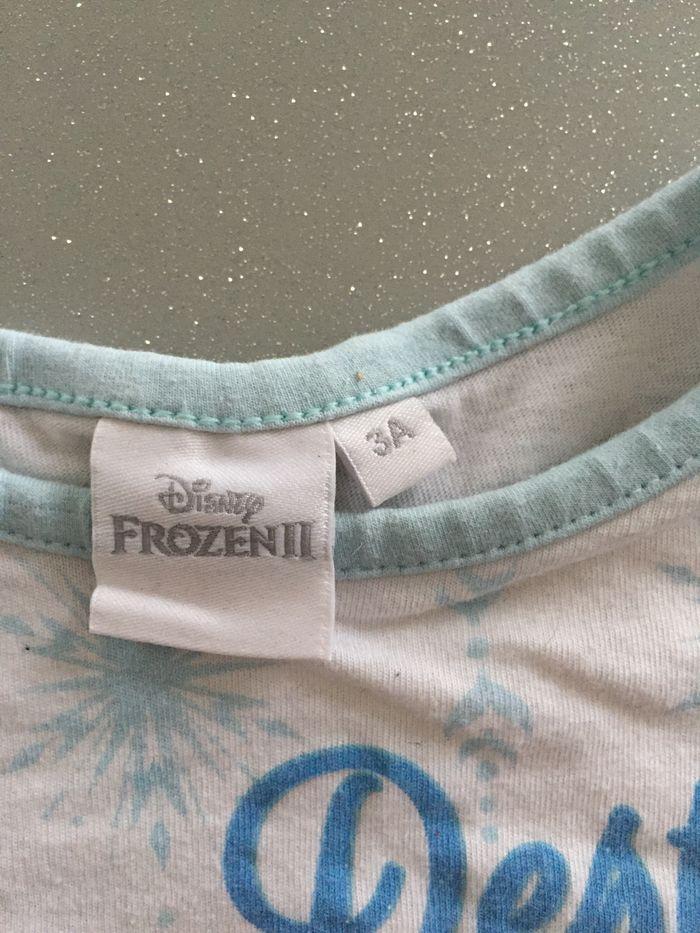 T-shirt sans manches La Reine des Neige 3 ans - photo numéro 2