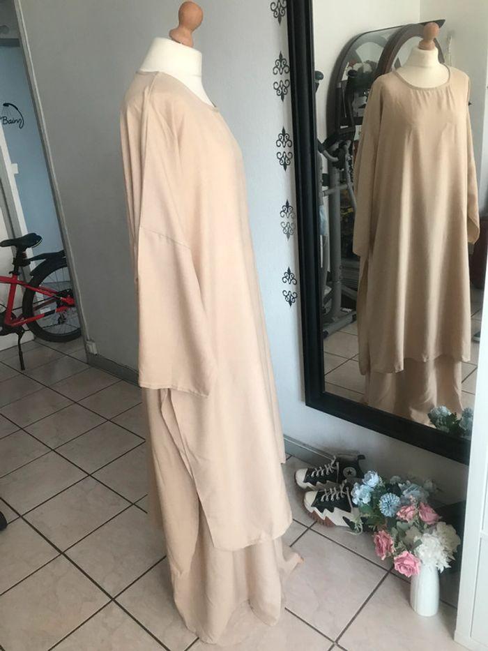 Ensemble Modesty Tunique jupe beige 🌼 - photo numéro 6