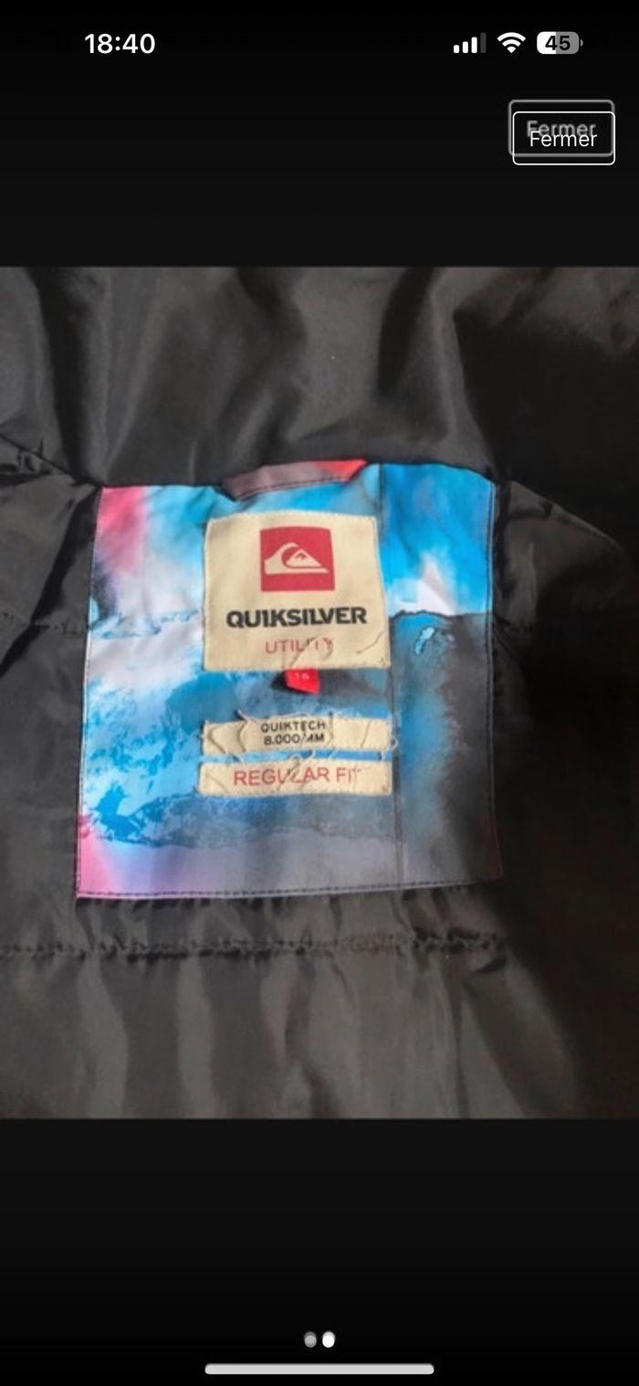 Blouson QuickSilver - photo numéro 2