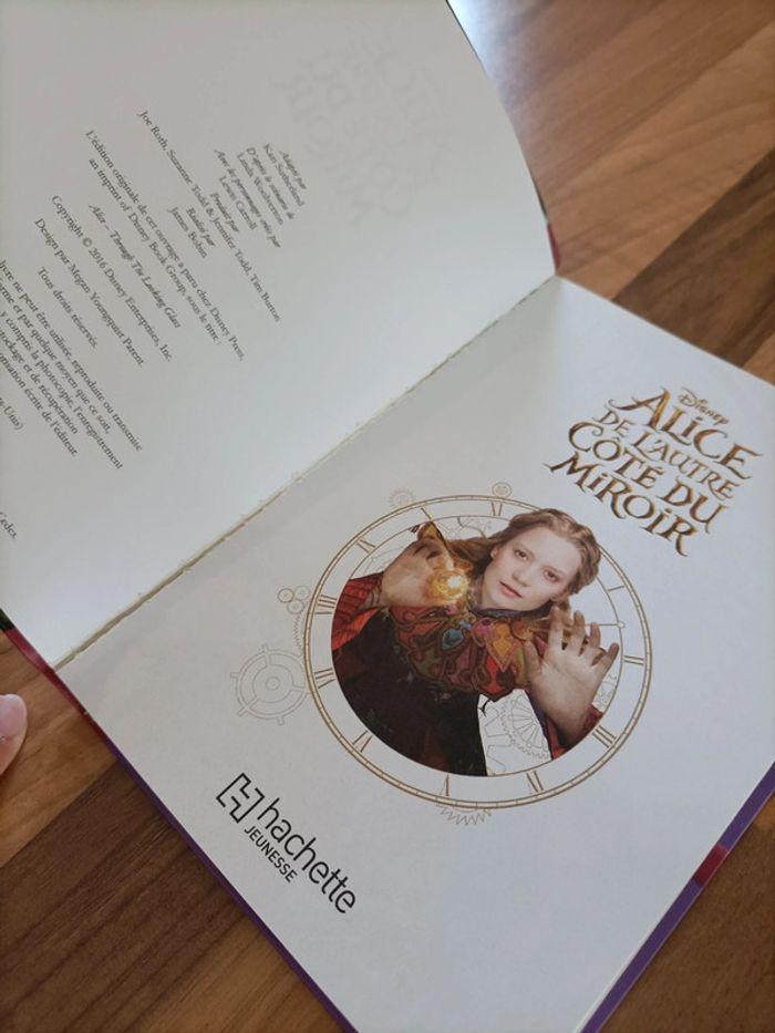 Livre Alice de l'autre côté du miroir - bibliothèque rose - photo numéro 5