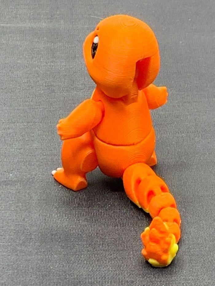 Salameche pokemon articulé 7,5cm - photo numéro 6