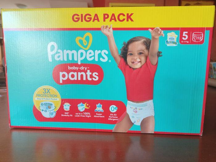 Giga pack Pampers baby dry pants taille 5