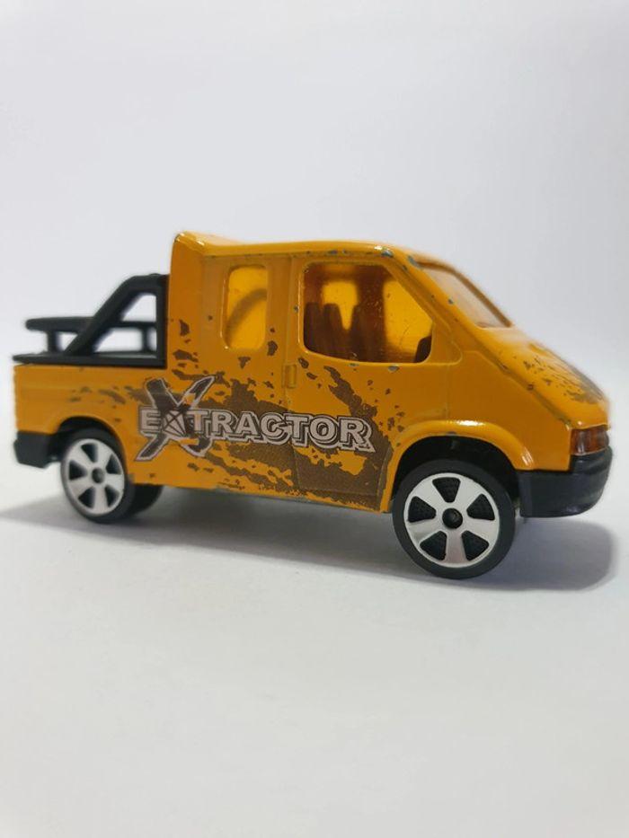 Ford Transit Extractor Jaune Majorette 243 - 1/59 🇫🇷 - photo numéro 4