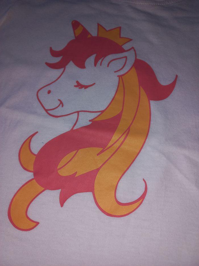 Tee-shirt 8 ans licorne - photo numéro 3