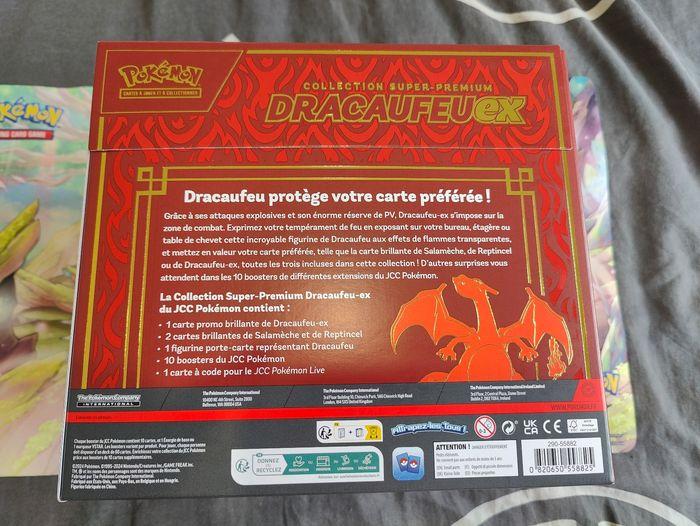 Coffret Dracaufeu Ex super premium neuf fr - photo numéro 5