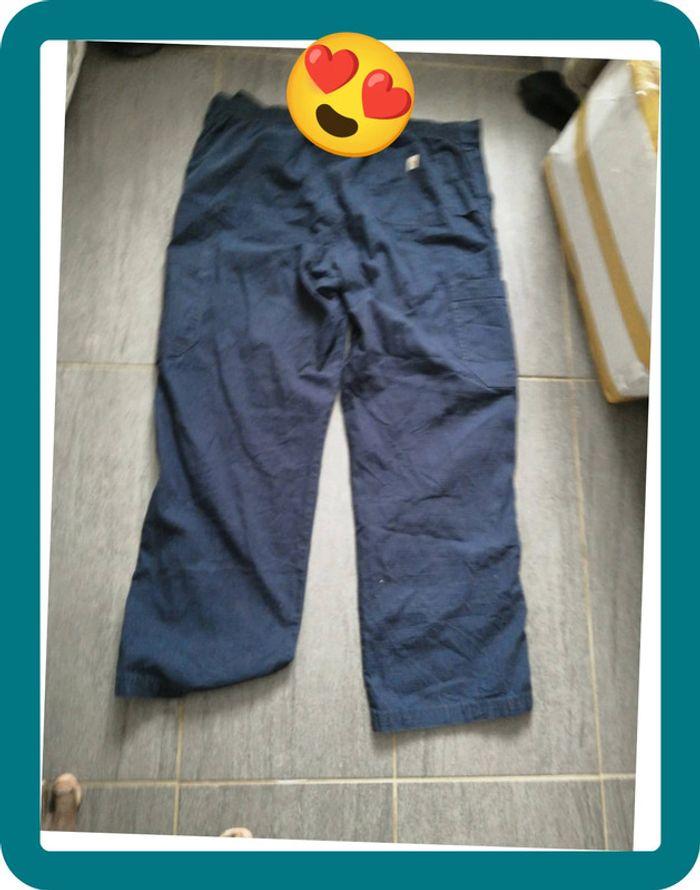 Pantalon carhartt bleu taille 50 - photo numéro 6