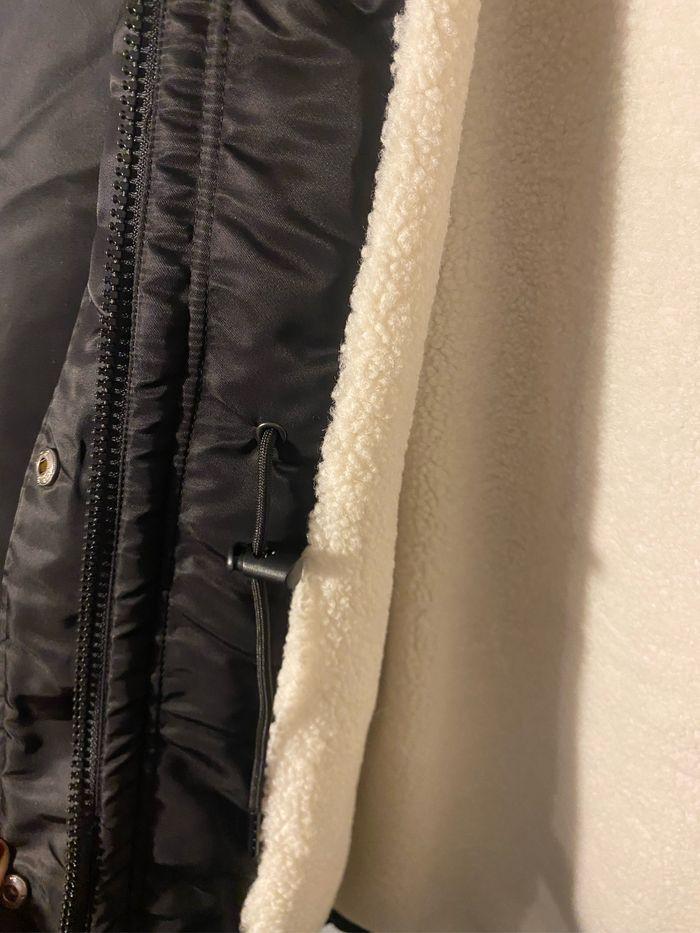 Manteau long doudoune longue ASOS parka oversize noir imperméable taille 34 jusqu’au 38 / 40 neuve - photo numéro 7