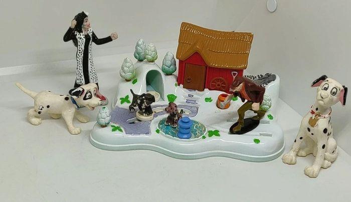 🐾 1998 Polly Pocket Disney dalmatian 101 dalmatiens playset maison house neige snow mini bluebird - photo numéro 3