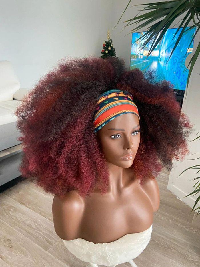 Perruque afro bandeau - photo numéro 13