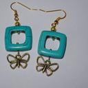 Boucles d'oreilles turquoise