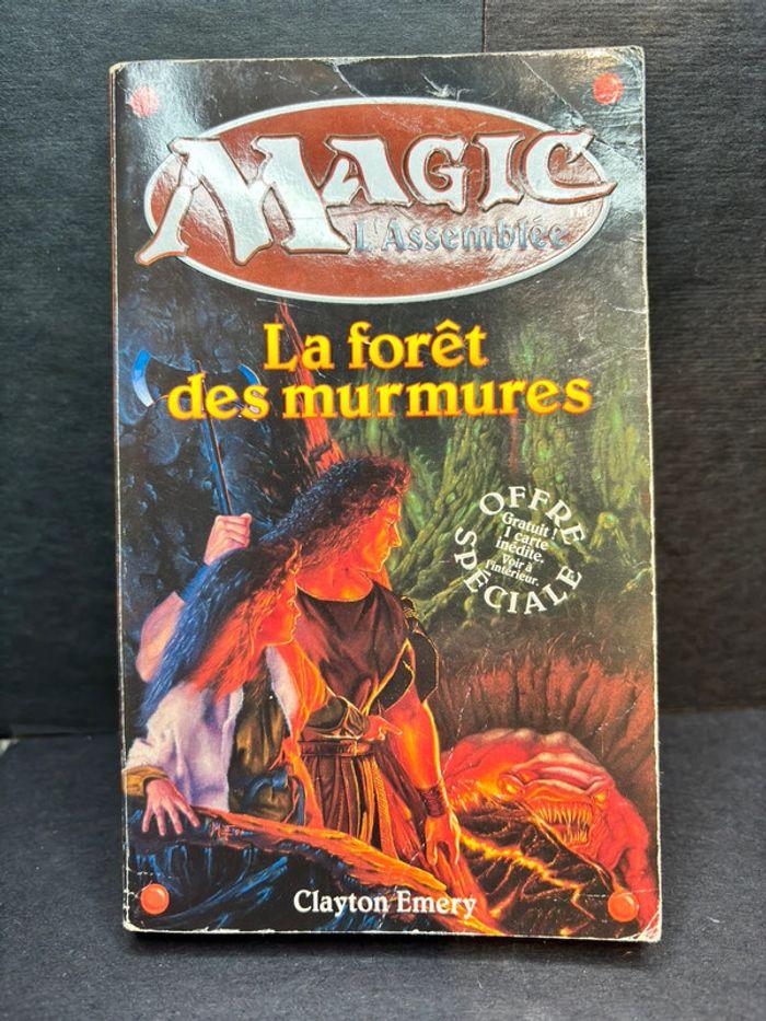 Livre roman fantasy rp donjon Magic MTG la forêt des murmures - photo numéro 1