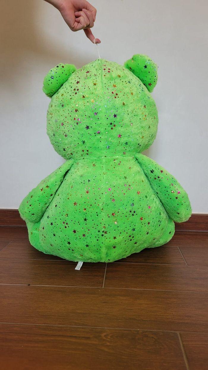 Peluche Ours vert étoilé - photo numéro 2