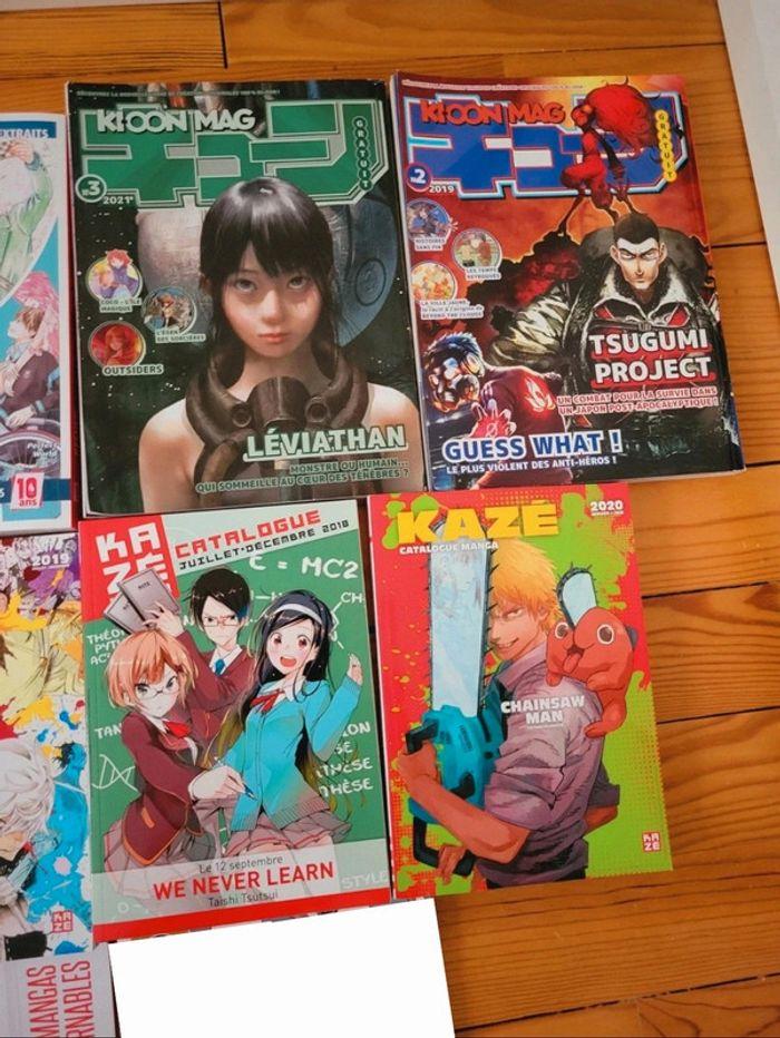 Gros Lot Manga Livrets Découvertes + Magazines + Posters + Figurine Anime - photo numéro 8